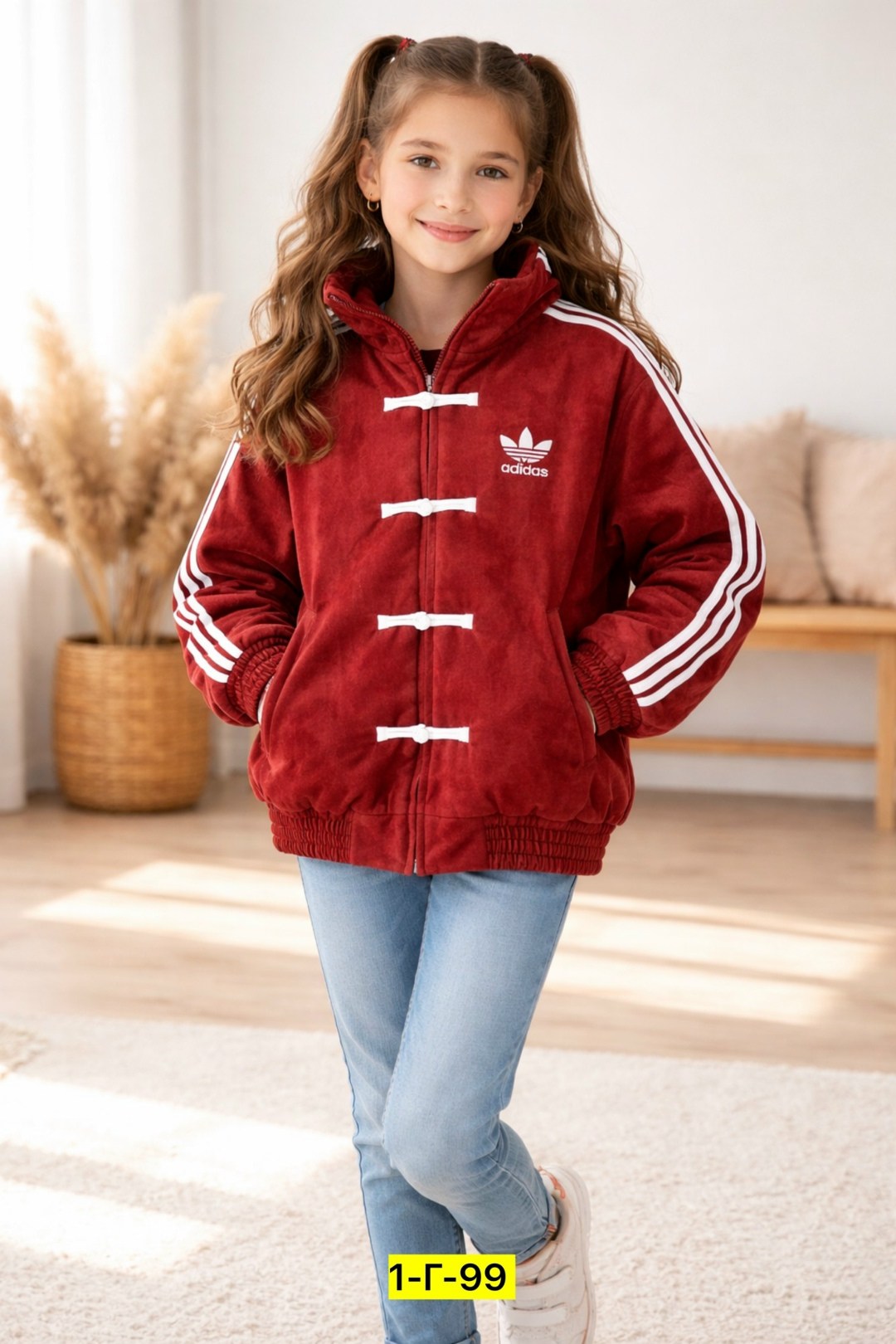 куртка полиэстер,детская куртка,adidas jacket,верхняя одежда,пальто для девочек