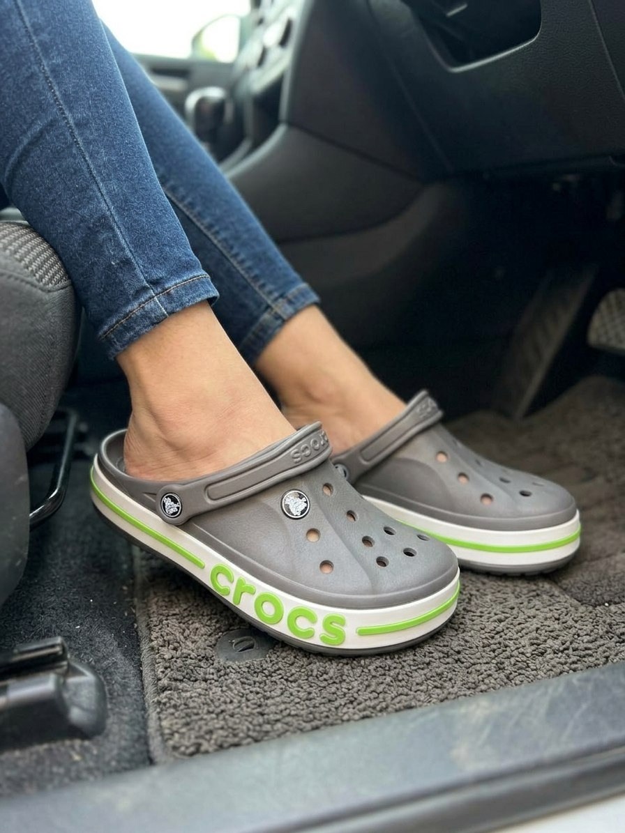 сабо crocs bayaband clog,сабо crocs,bayaband clog crocs,серые сабо crocs bayaband clog,