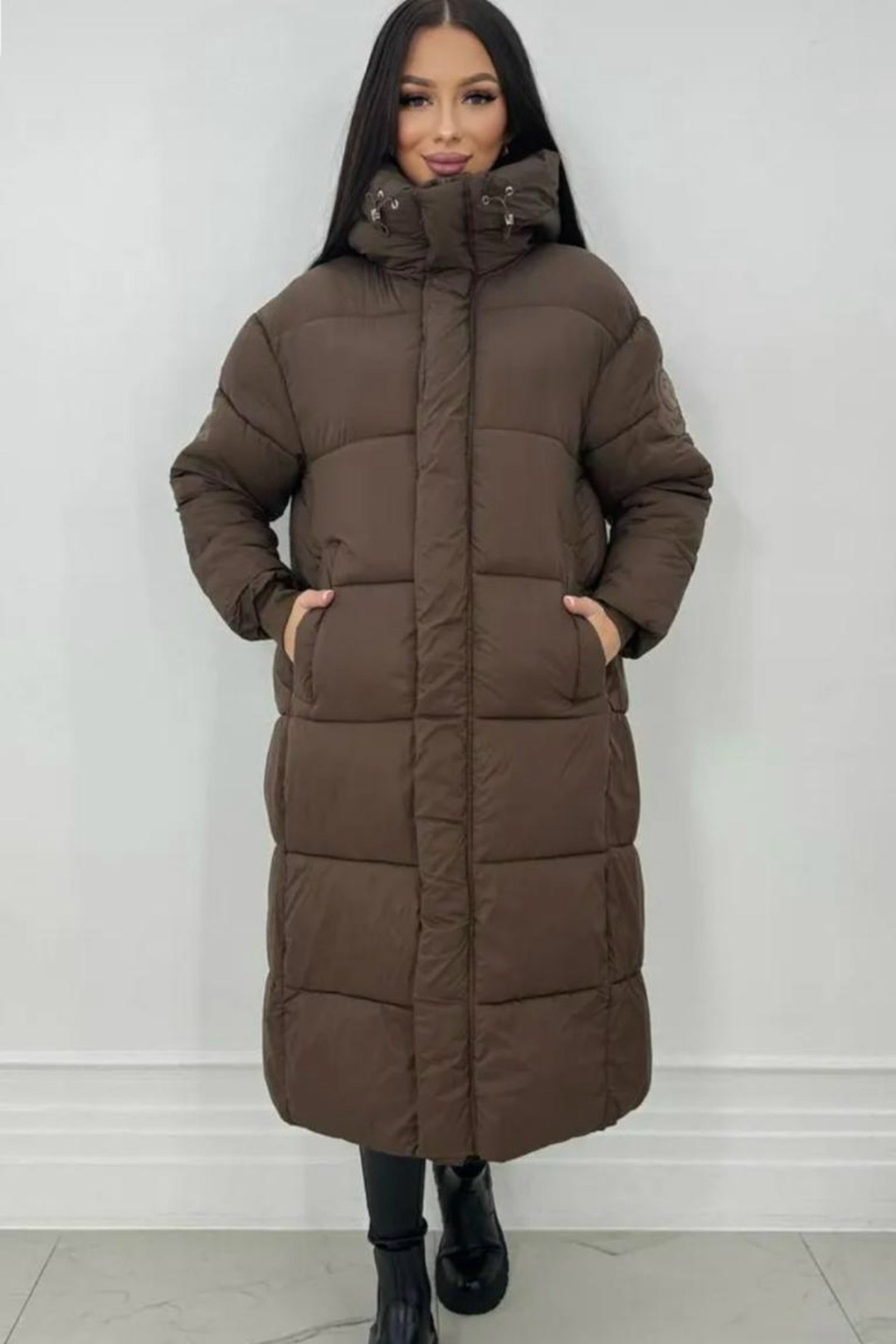 куртка пуховик зимняя с капюшоном misha style 277206216,куртка холлофайбер,куртка женская,пуховик женский,куртка зимняя женская длинная
