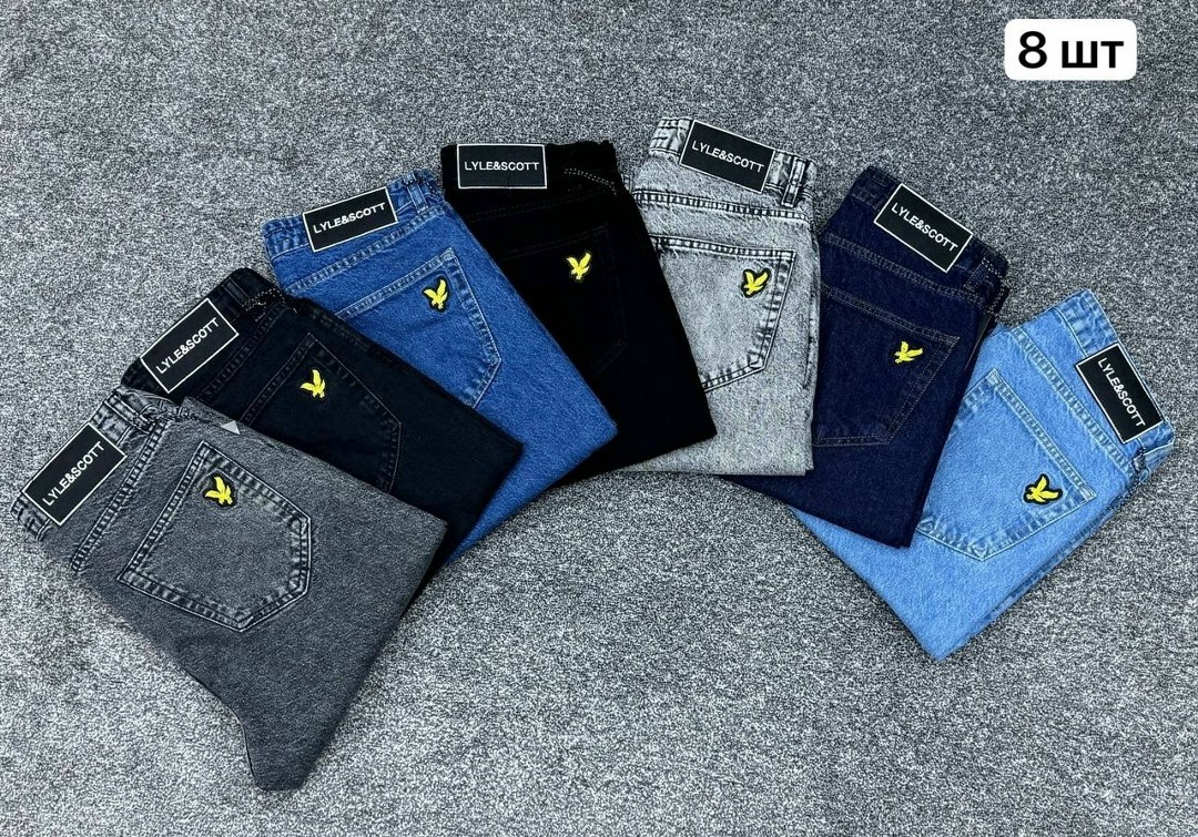 джинсы lyle&scott kamilion 286252399,джинсы lyle&scott kamilion цвет синий,мужские джинсы,джинсы широкие lyle&scott,джинсы lyle&scott kamilion