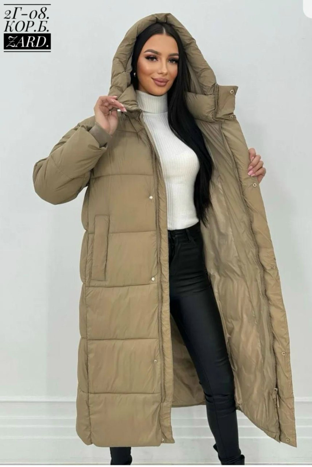 куртка пуховик зимняя с капюшоном misha style 277206216,куртка холлофайбер,куртка женская,пуховик женский,куртка зимняя женская длинная