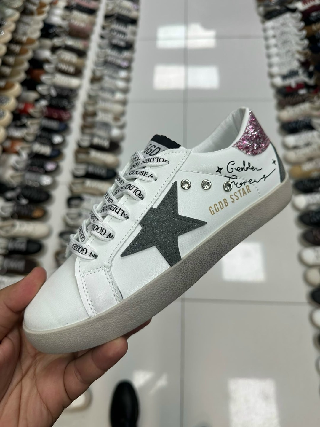 ,кеды golden goose,кеды golden goose женские, женская,golden goose кеды hi star на платформе черный