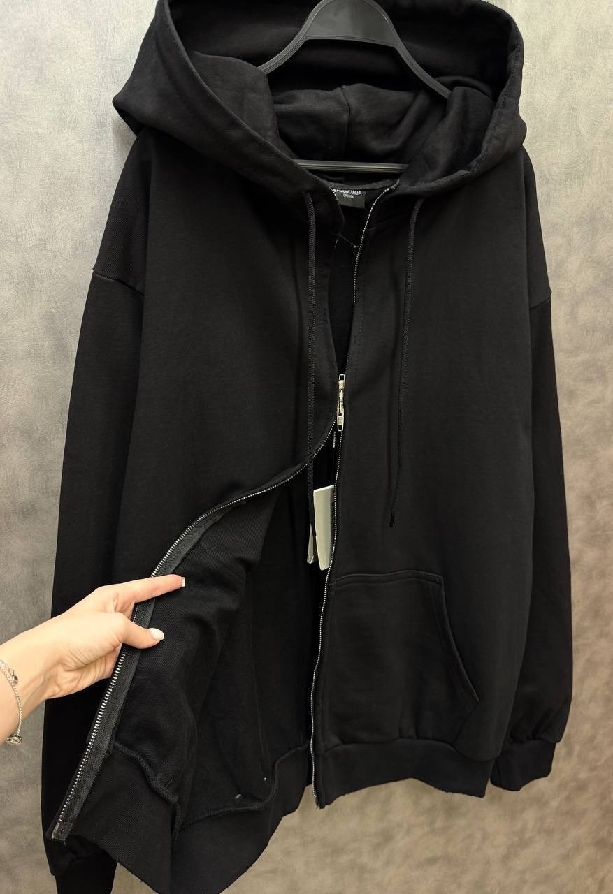 зип худи balenciaga,мужская кофта,худи balenciaga,balenciaga мужская толстовка