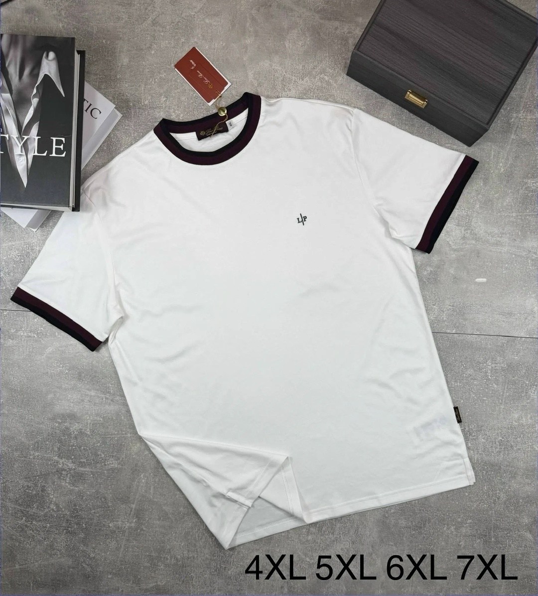 футболка loro piana,мужская футболка,футболки для мужчин,футболка,футболка мужская белая