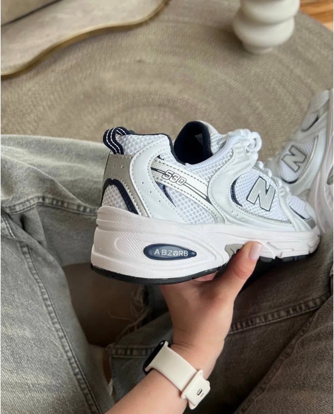 кроссовки new balance 530,кроссовки new balance 530 "white/silver",new balance 530 "white silver navy",кроссовки нью баланс 530,кроссовки new balance 530 white silver navy