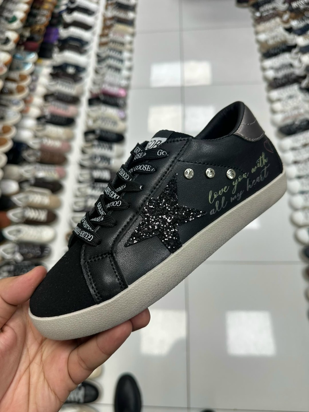 ,кеды golden goose,кеды golden goose женские, женская,golden goose кеды hi star на платформе черный