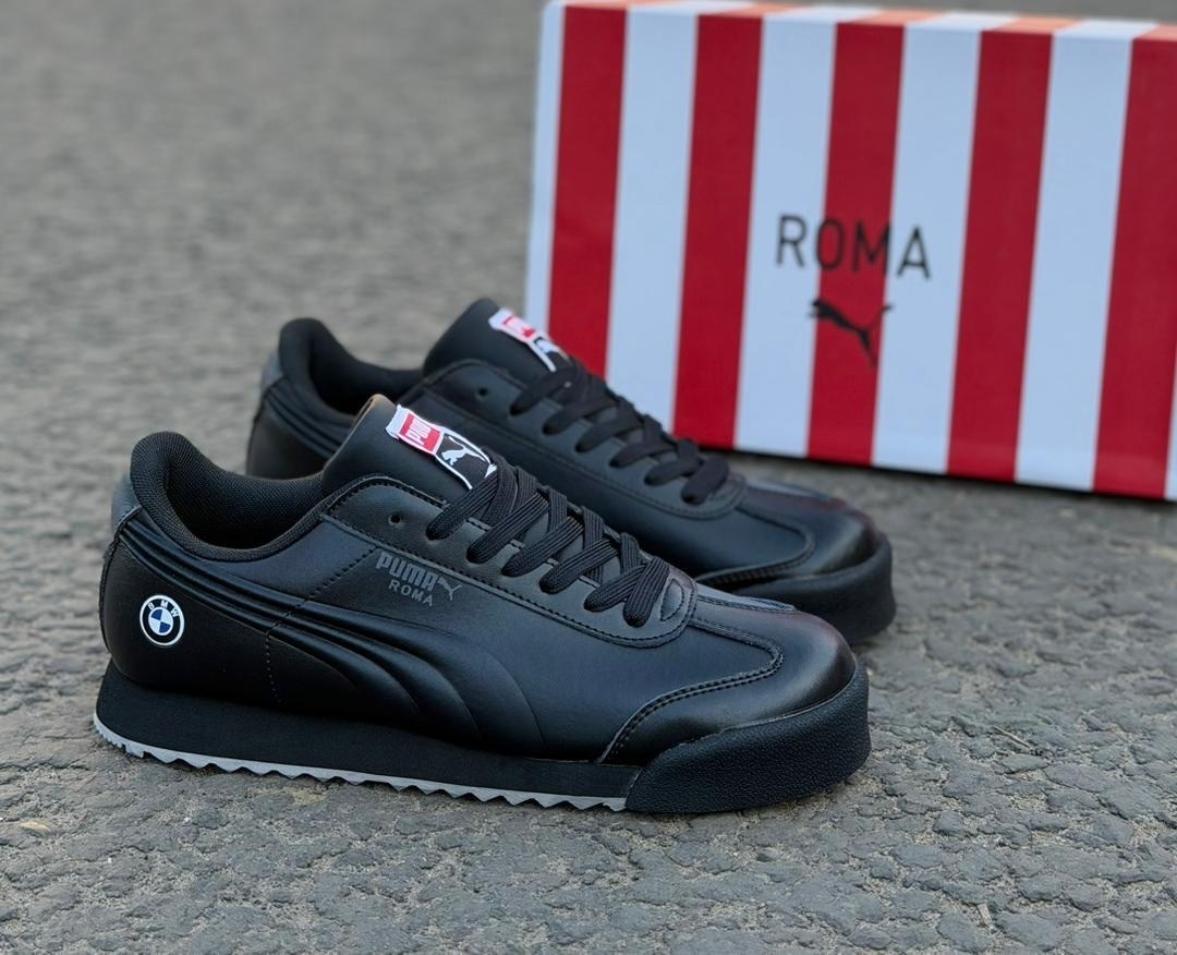 кроссовки пума мужские бмв моторспорт,мужские кроссовки puma roma bmw motorsport black,puma roma bmw,puma bmw mms roma,кроссовки puma bmw