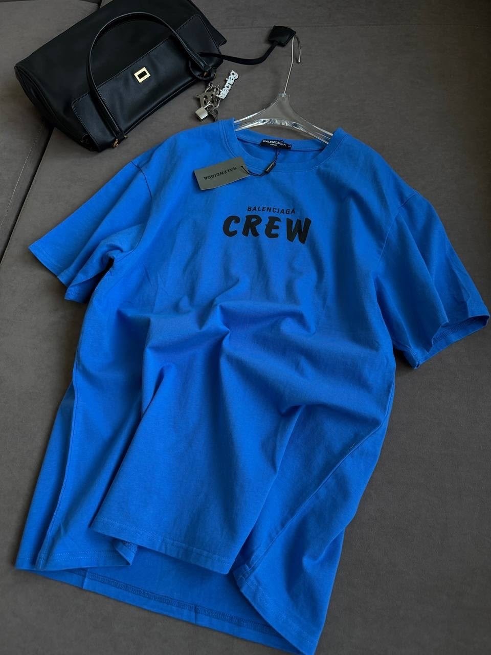 футболка мужская balenciaga,футболка balenciaga,майка balenciaga,balenciaga logo print t-shirt with balenciaga blue logo t shirt,синяя футболка баленсиага
