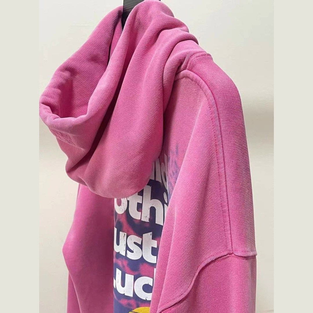 худи vetements i got lucky,худи розовое,vetements худи розовый,толстовка модная,толстовка vetements