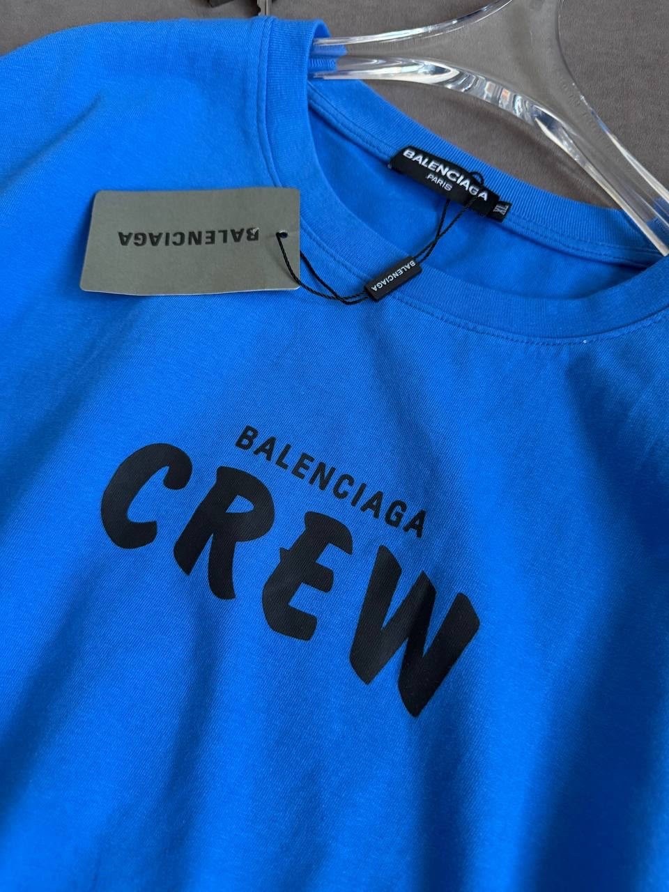 футболка мужская balenciaga,футболка balenciaga,майка balenciaga,balenciaga logo print t-shirt with balenciaga blue logo t shirt,синяя футболка баленсиага