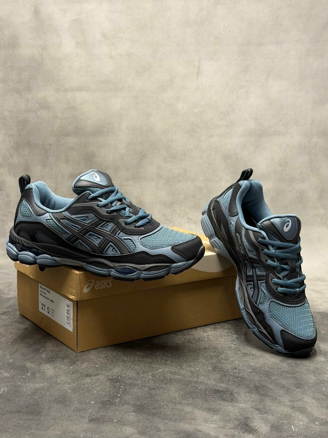 мужские кроссовки asics,кроссовки asics,кроссовки asics gel-nyc,кроссовки,спортивные кроссовки asics gel nyc asics цвет серый черный