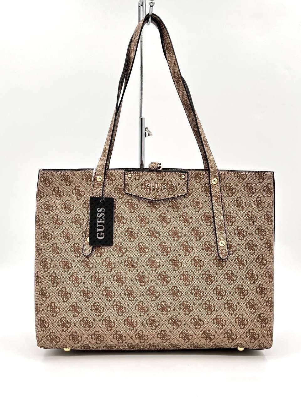 женская сумка guess,шоппер guess,guess сумка,сумка тоут guess,сумка guess бежевая
