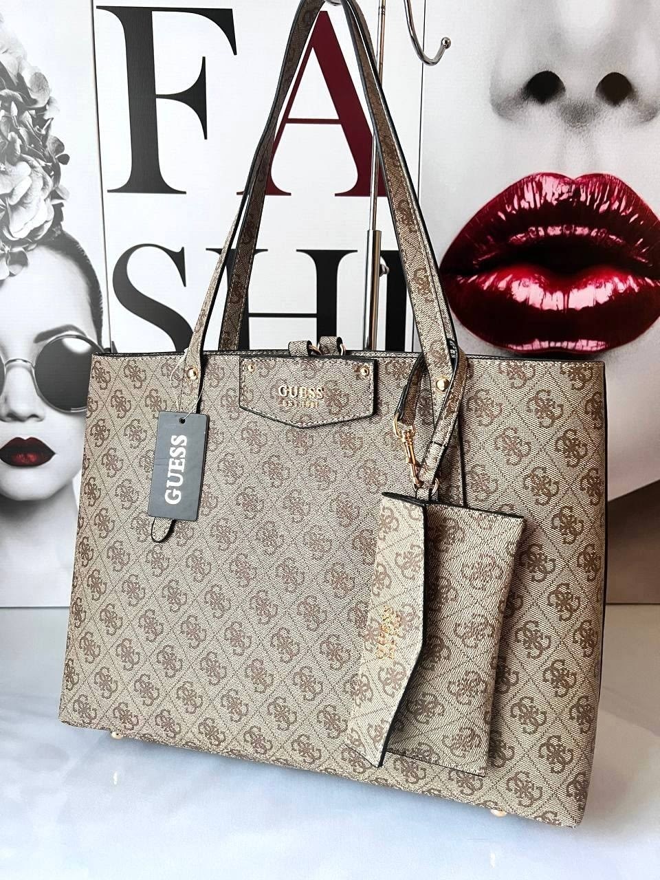 женская сумка guess,шоппер guess,guess сумка,сумка тоут guess,сумка guess бежевая