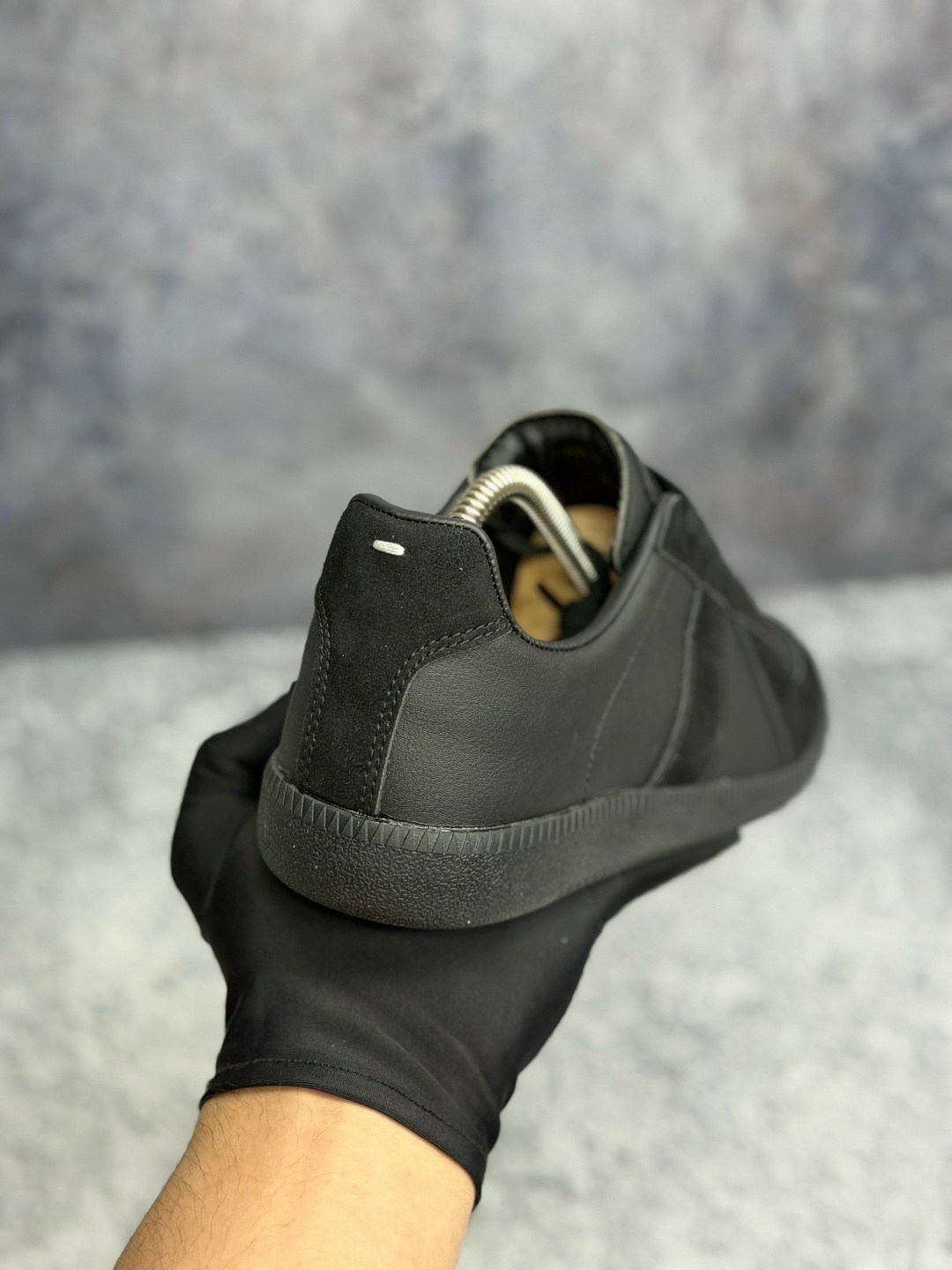 кроссовки maison margiela replica черный,maison margiela replica black,maison margiela replica sneaker black,кроссовки maison margiela replica,