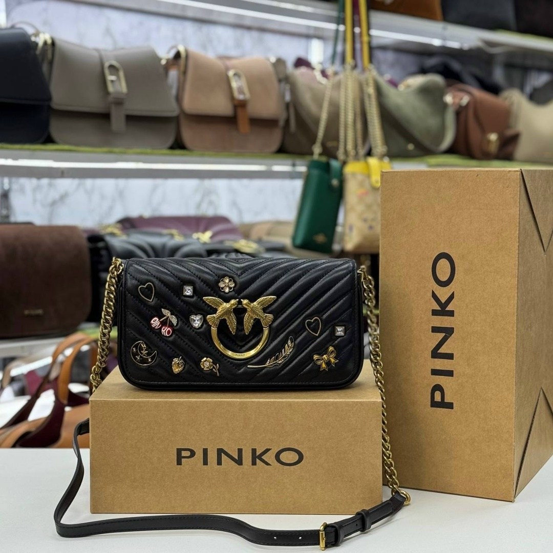 сумка pinko,женская сумка pinko,pinko сумка на плечо,сумка pinko натуральная кожа,сумка pinko мини