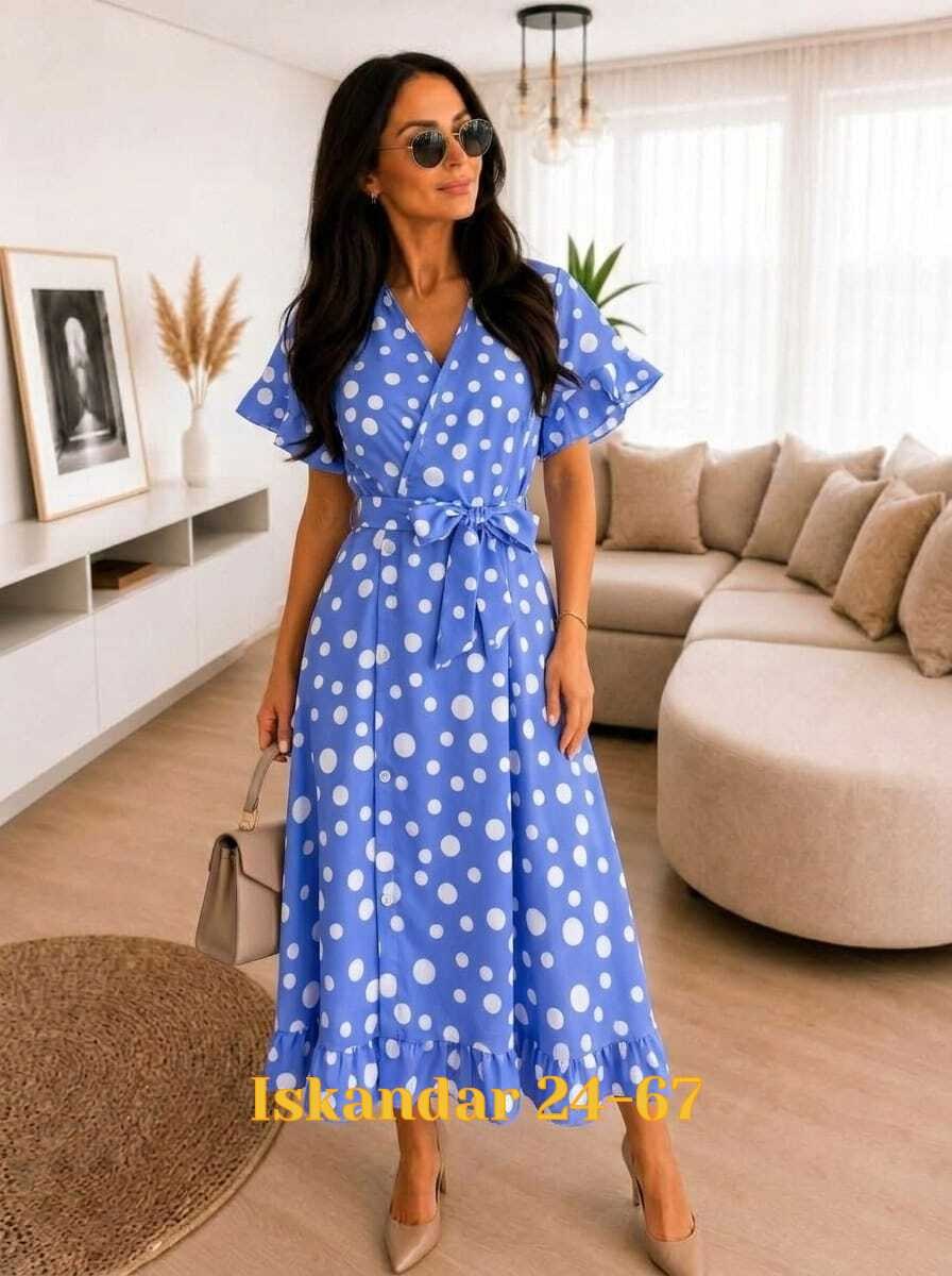 женское платье в горошек,летнее платье в горошек,платье в горошек,платье летнее,платье женская