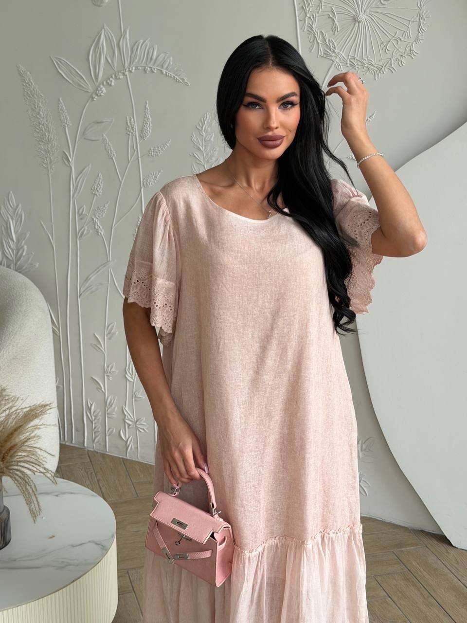 платье,платье женское,платье стиль,летнее платье,платье пудровое
