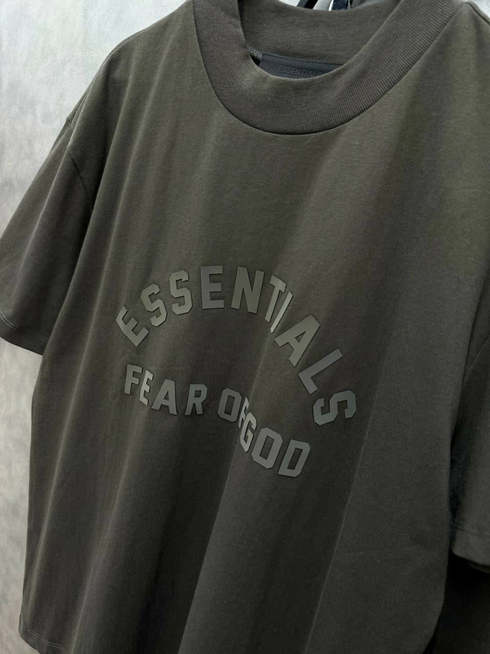 fear of god essentials,футболка fear of god essentials,круглый вырез fear of god essentials,футболка fear of god,футболка мужская оверсайз