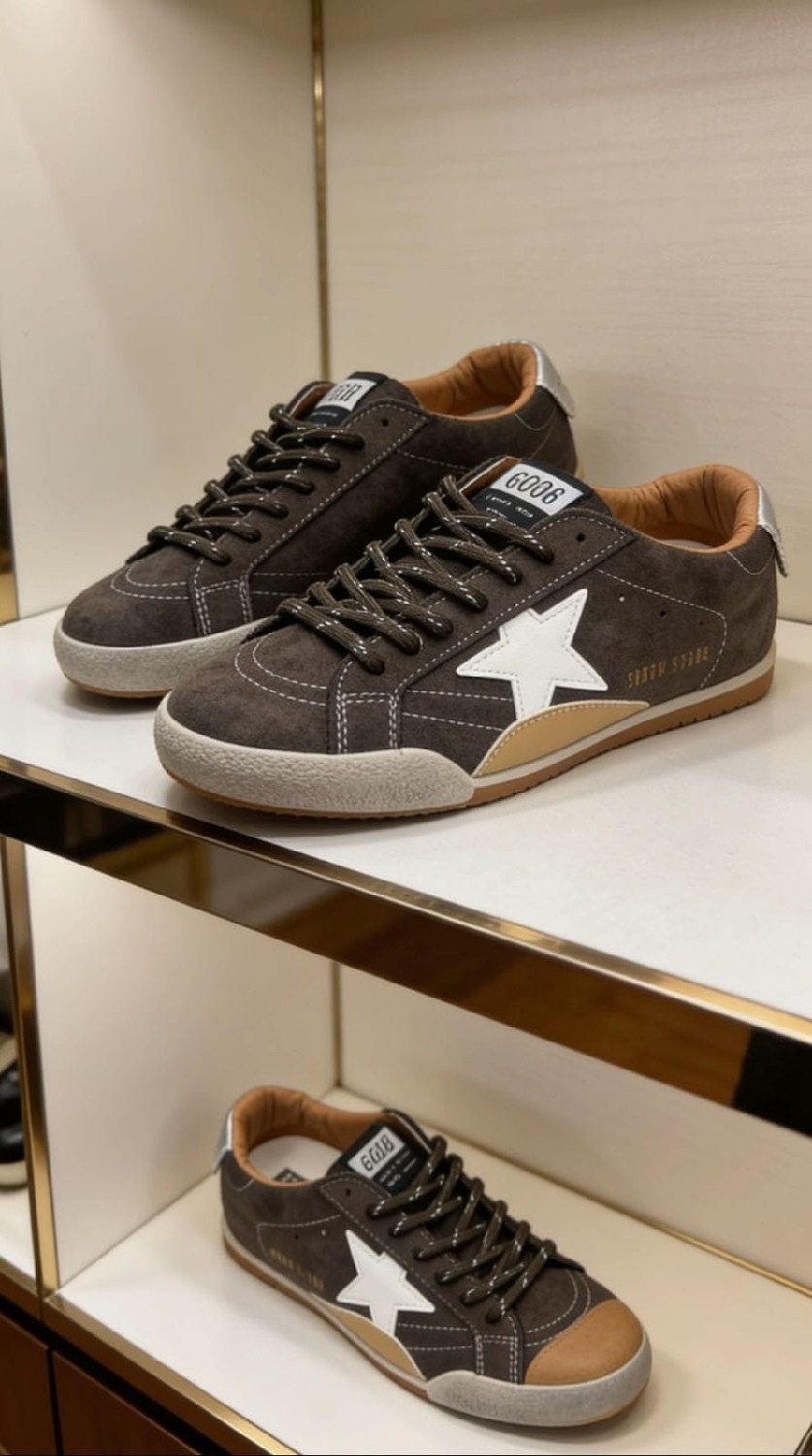 коричневые кроссовки ball star golden goose anthracite silver,,golden goose кроссовки ball star коричневый,мужские замшевые низкие кроссовки с вышитыми звездами superstar golden goose коричневый,