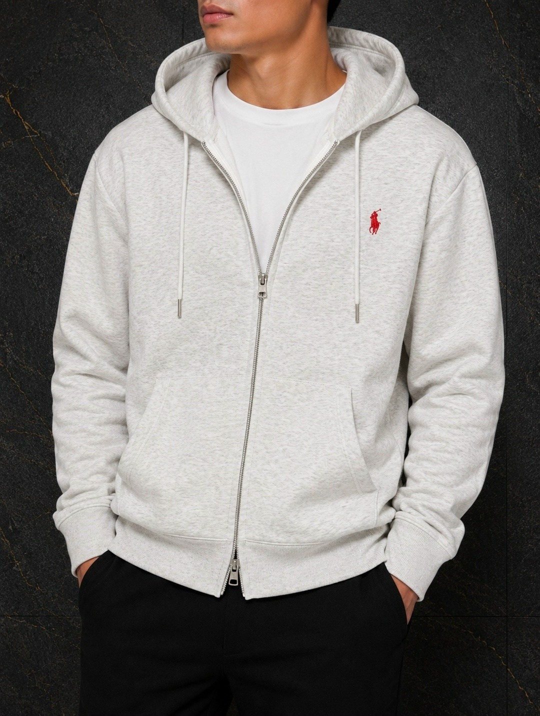 polo zip hoodie ralph lauren серая,polo ralph lauren зип худи серая,толстовка,ralph lauren fleece hoodie grey,zip hoodie ralph lauren серое