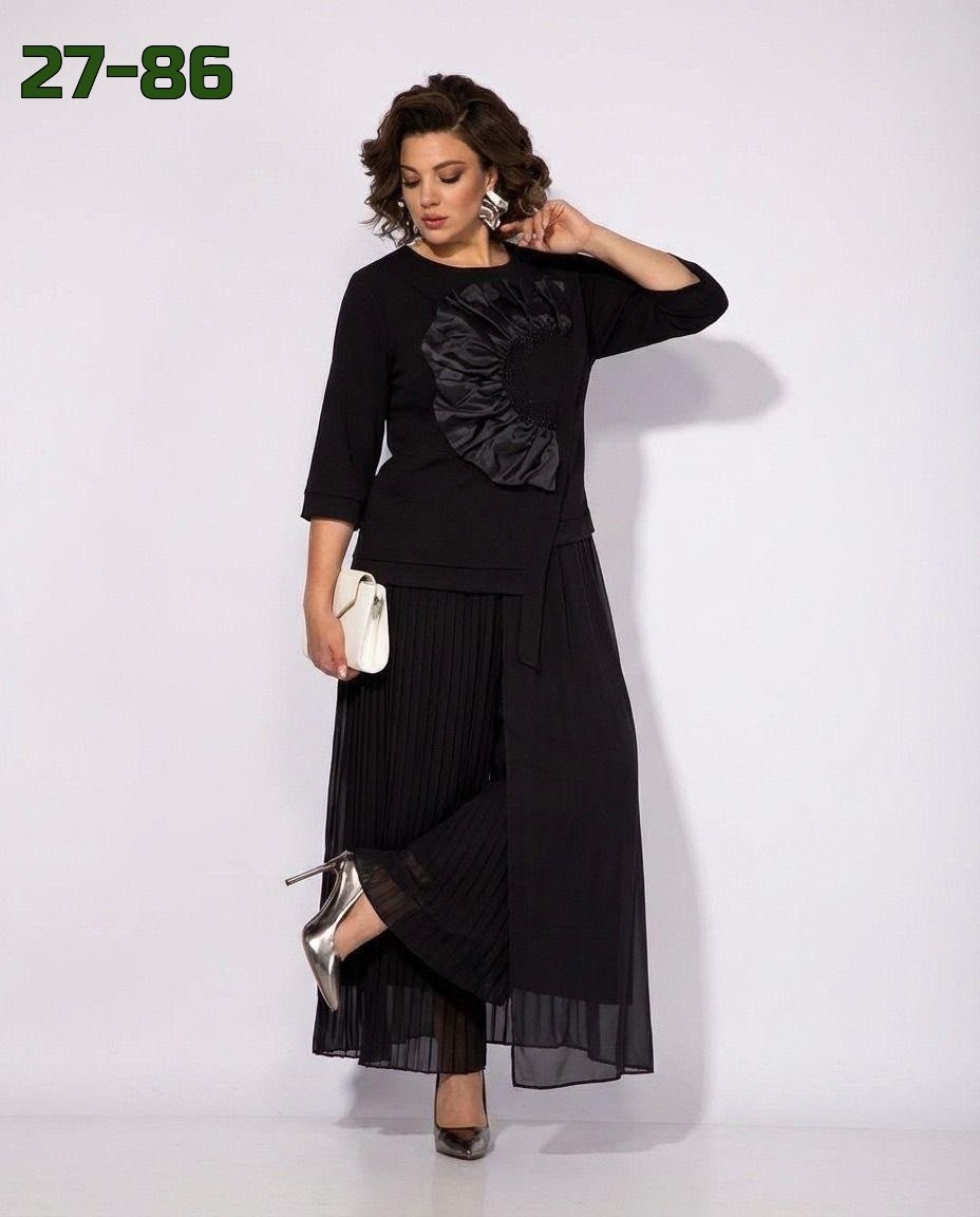 платье aira style 24413 черный,женский костюм,,женский брючный костюм,жакет свободный