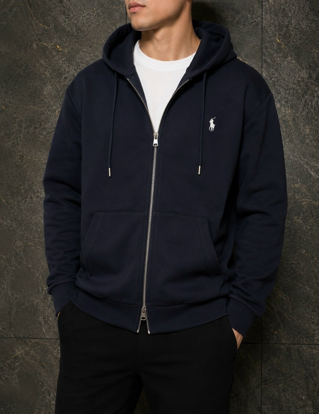 polo ralph lauren zip hoodie,толстовка,polo ralph lauren zip hoodie black,спортивная толстовка polo ralph lauren темно-синий,зип худи ральф лорен