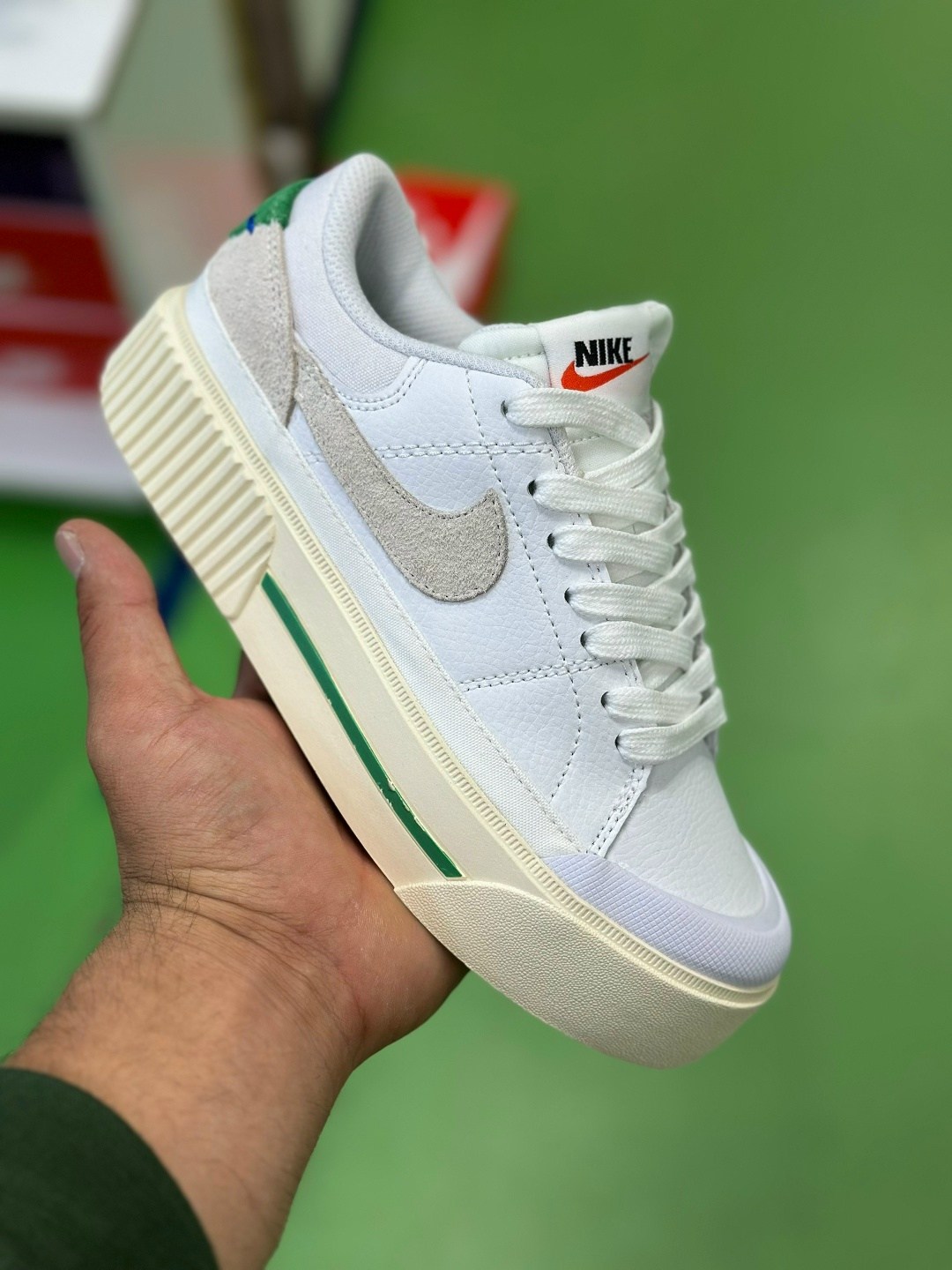 кроссовки nike blazer low '77 gs 'white pine green',кроссовки nike blazer,кроссовки nike blazer low,кроссовки nike,кроссовки nike blazer low 77 vintage pine green белый