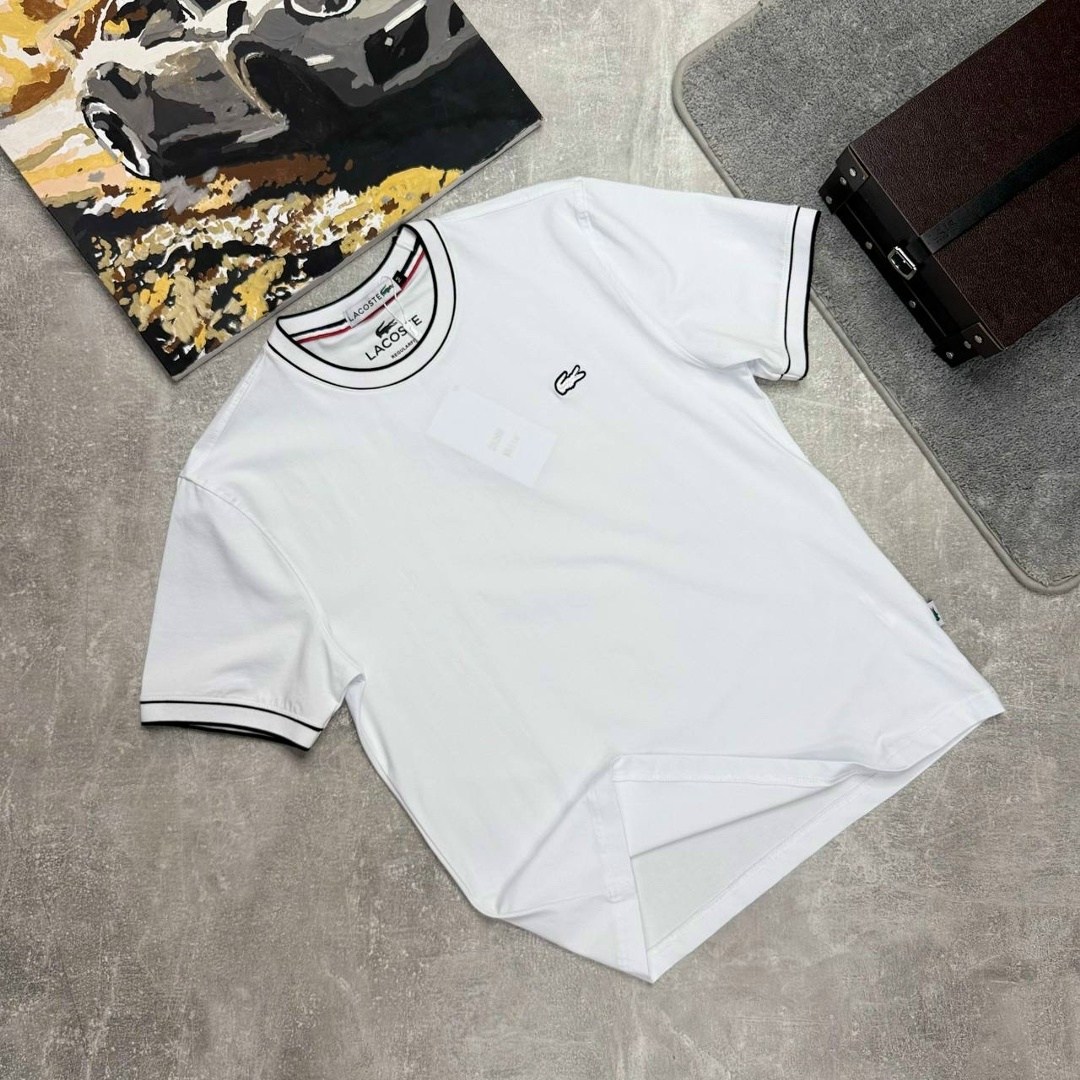 lacoste white,t shirt white,polo lacoste,футболка мужская белая,футболка лакоста