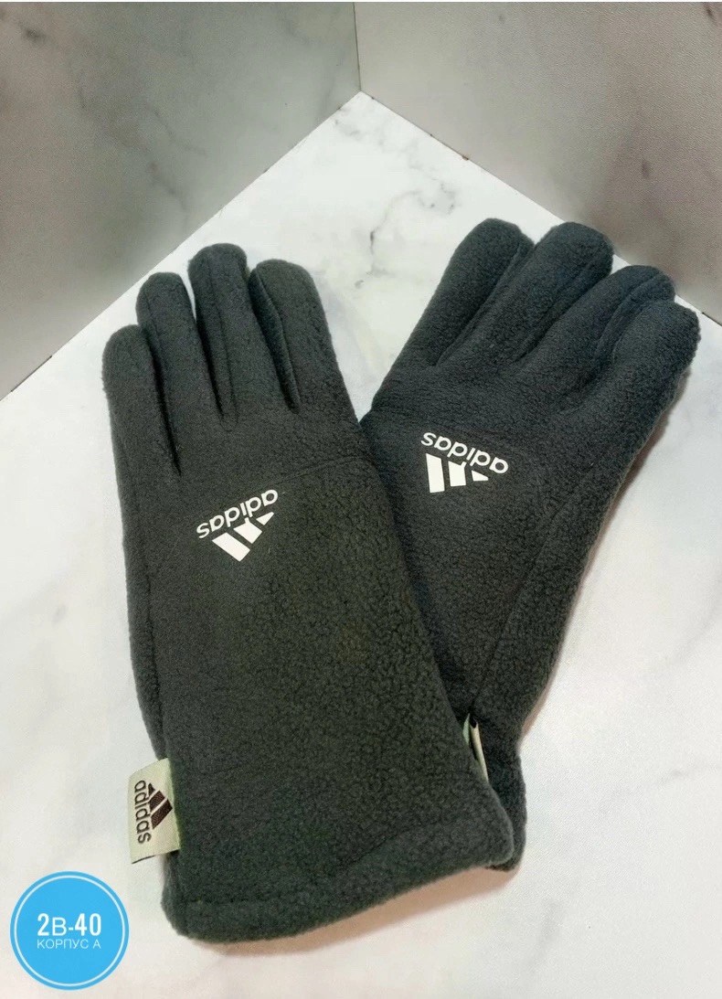 флисовые перчатки адидас,перчатки adidas,перчатки adidas climawarm,спортивные мужские перчатки,перчатки адидас зимние