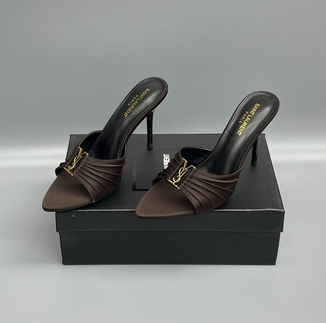 ,босоножки yves saint laurent, женская туфли,женские мюли,брендовая