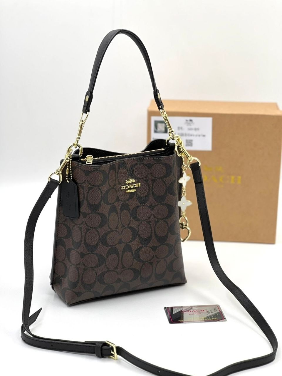 сумка coach,сумка женская coach,сумка шоппер через плечо coach,сумка,коричневая женская сумка hobo coach