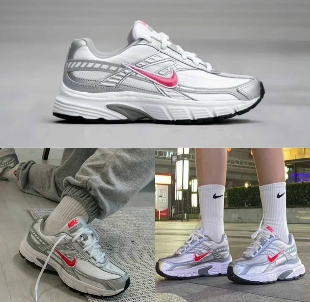 кроссовки nike initiator,кроссовки nike,кроссовки женские nike initiator белые,кроссовки женские nike wmns initiator white/cerry/metallic silver,nike initiator
