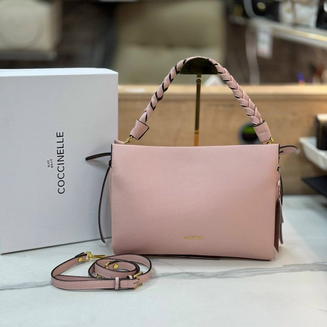 coccinelle сумка,coccinelle сумка boheme grana double,сумка женская премиум качества brand-on 23/18 см,сумка,женская сумка