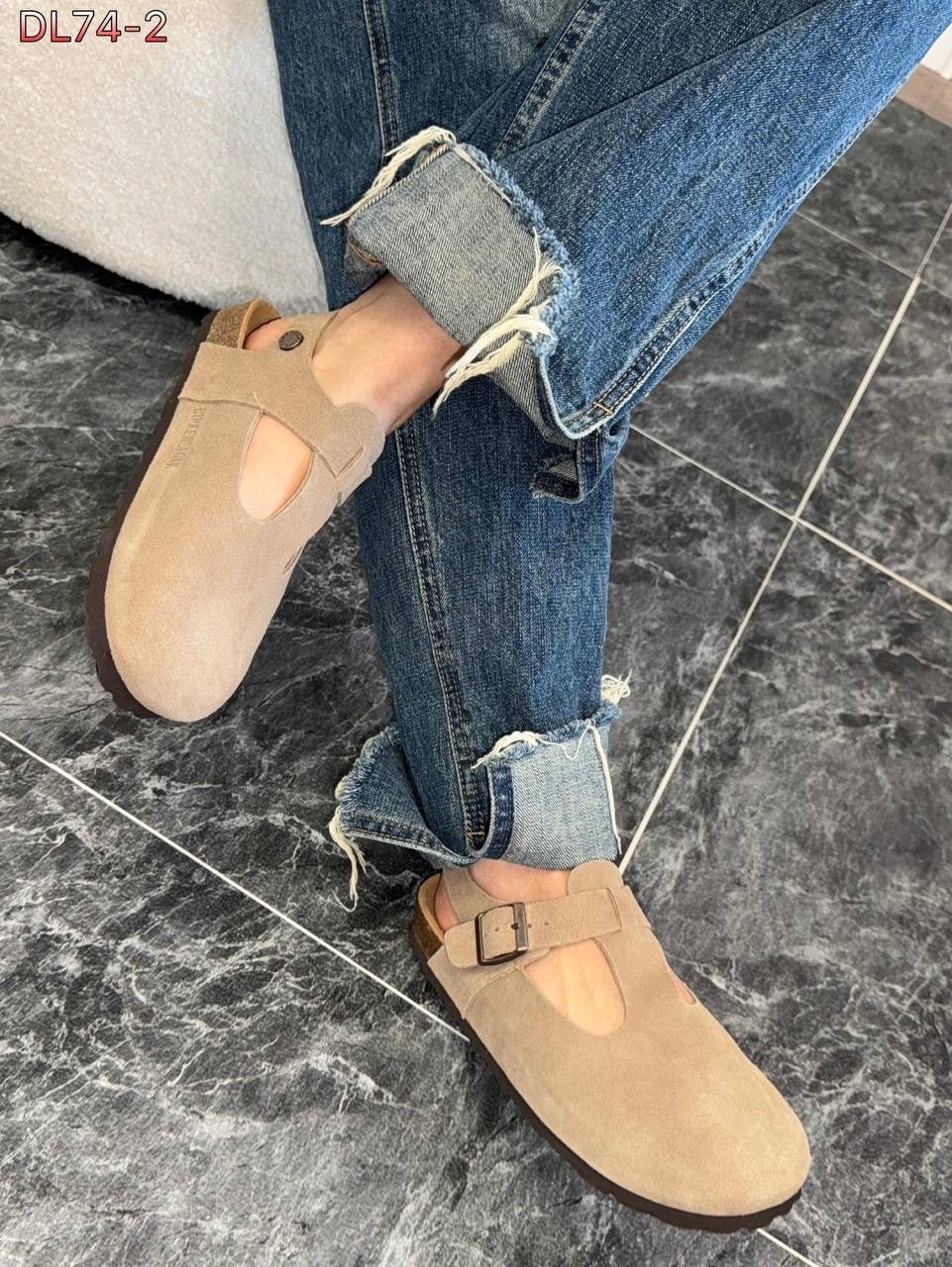 ,шлепанцы замшевые,женские замшевые шлепанцы в стиле ретро,сабо birkenstock,модные тапочки