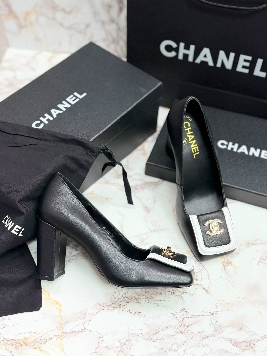 туфли chanel,туфли шанель,туфли лодочки chanel,туфли женские chanel cc премиум,