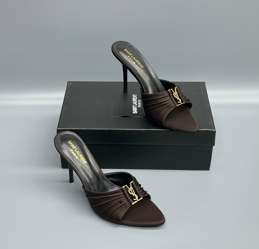 ,босоножки yves saint laurent, женская туфли,женские мюли,брендовая