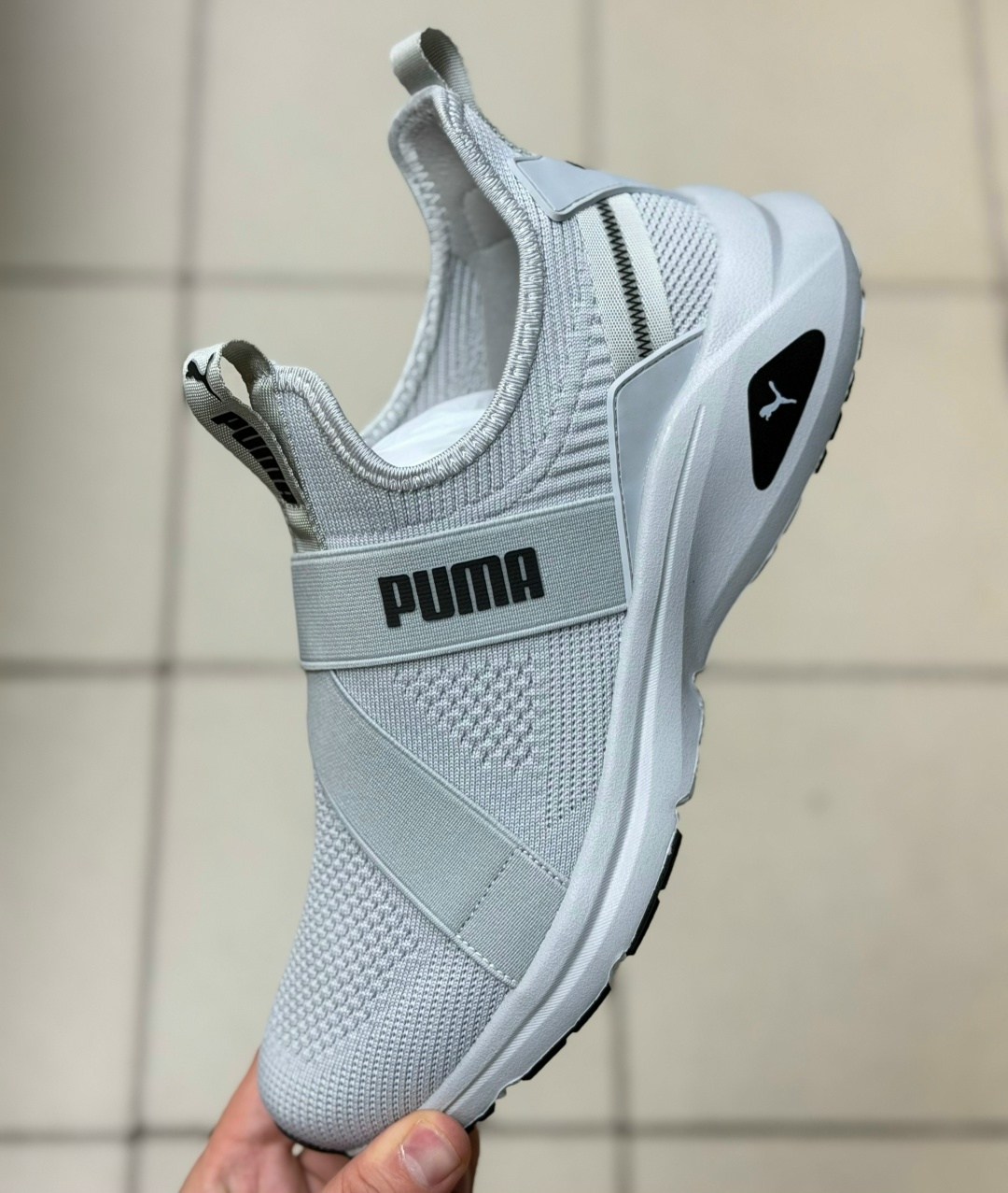 кроссовки puma,женские кроссовки puma,кроссовки,кроссовки puma wired run slipon,черные кроссовки puma