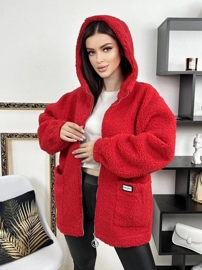 куртка из барашка женская,кардиган меховой альпака чебурашка оверсайз,полупальто барашек,куртка барашек,кардиган меховой