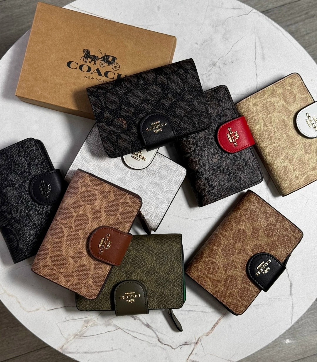 женский кошелек coach,coach кошелек,женский кошелек,кошелек текстильный,coach бумажник