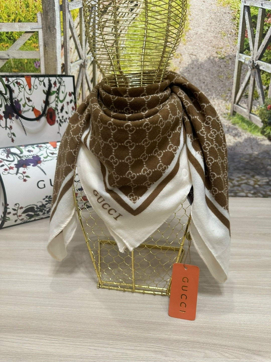 брендовый платок,платок gucci,платки шелковые,платки женские,платки шарф