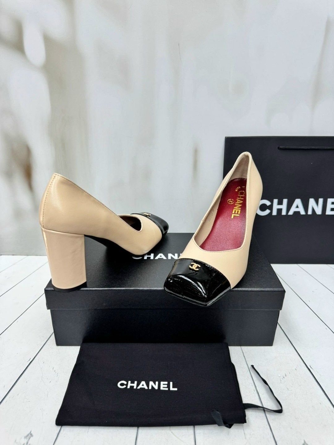 туфли chanel,,туфли шанель,женские туфли chanel,туфли в стиле chanel
