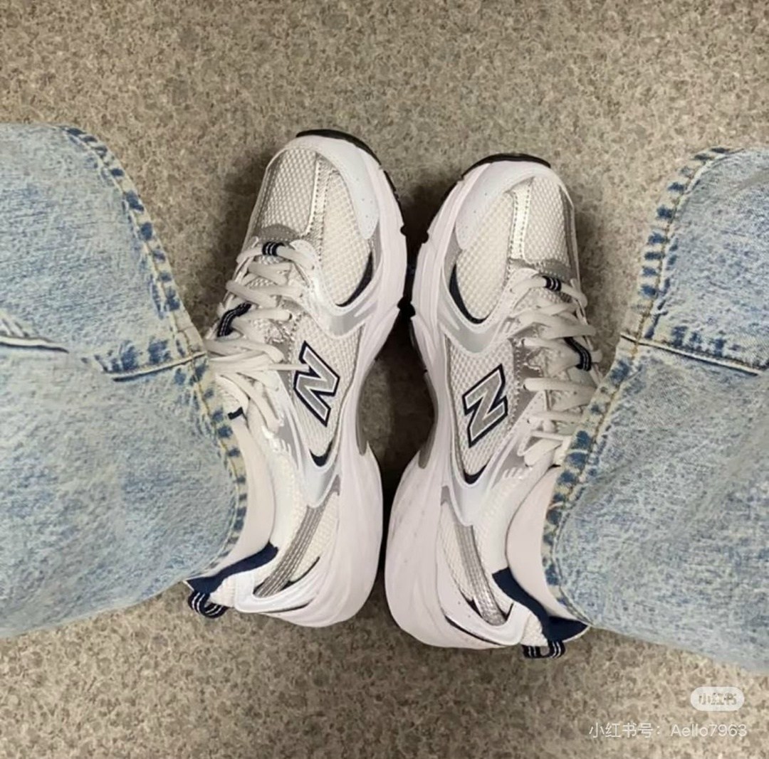 кроссовки new balance 530 бело-серые,кроссовки new balance 530,кроссовки new balance 530 white silver navy,кроссовки new balance 530 белого,new balance 530 'silver navy'