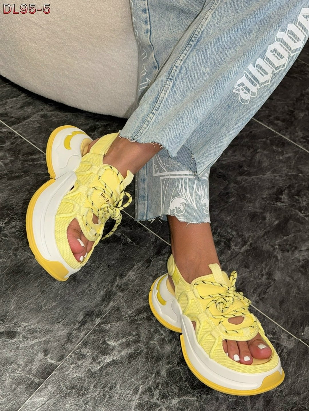 желтые сандали на платформе,сандали, женская,сандалии balenciaga,сандалии