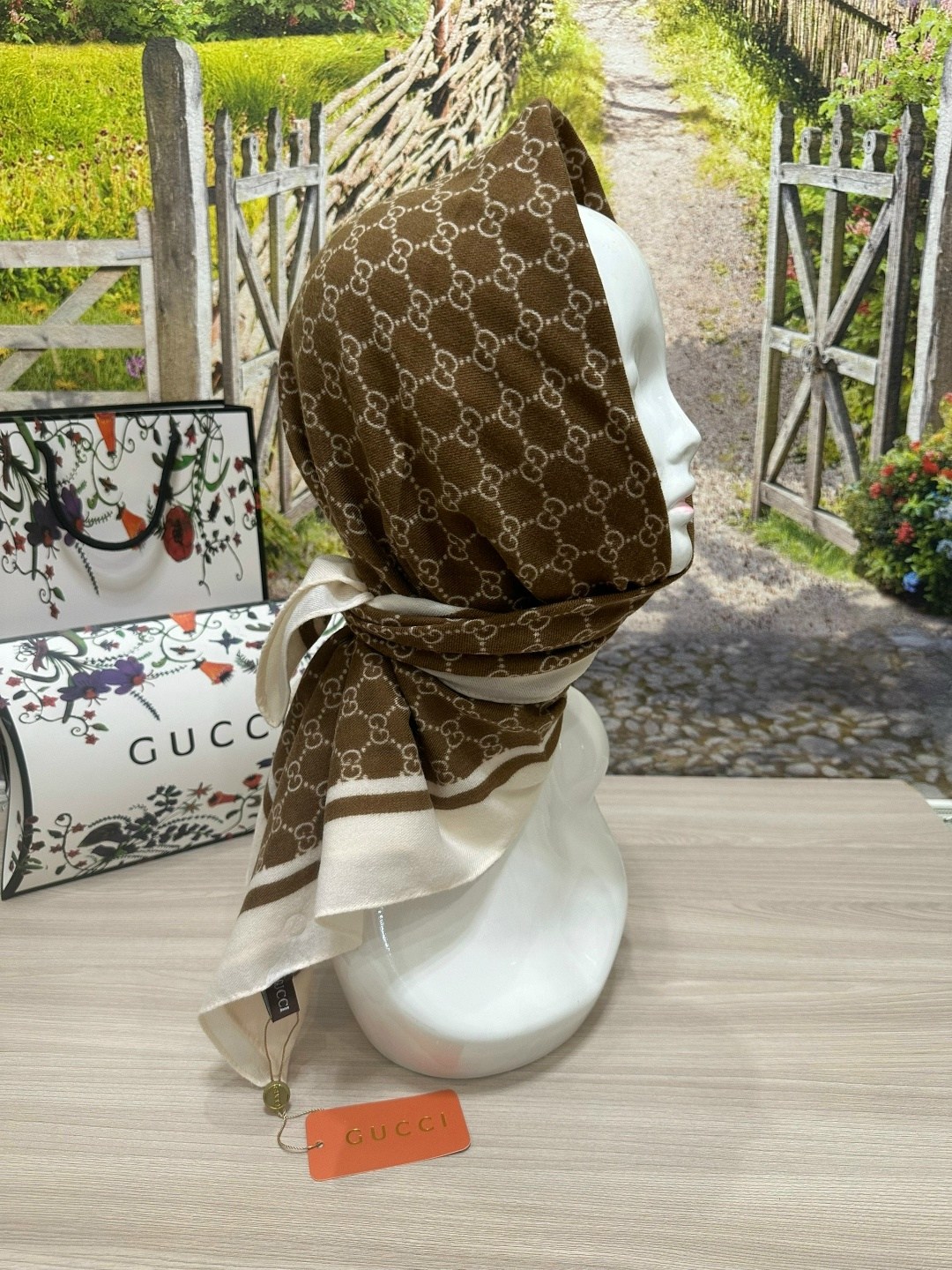 брендовый платок,платок gucci,платки шелковые,платки женские,платки шарф