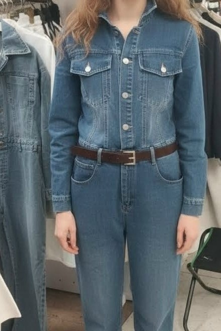 комбинезон женский джинсовый,комбинезон джинс f412-14152 middle blue,джинсовые комбинезоны,комбинезон джинс,джинсовый комбинезон zara
