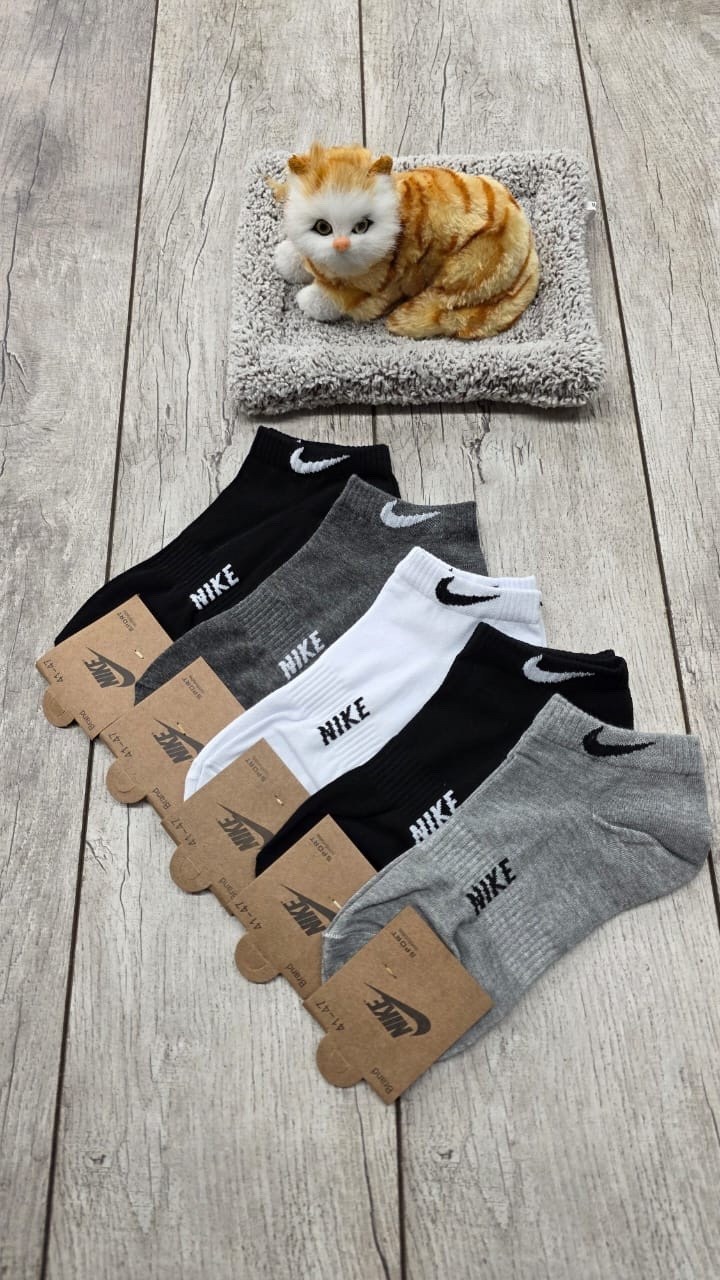 носки мужские,комплект носки мужские,носки мужские 10 пар nike,носки молодежные,комплект носков nike