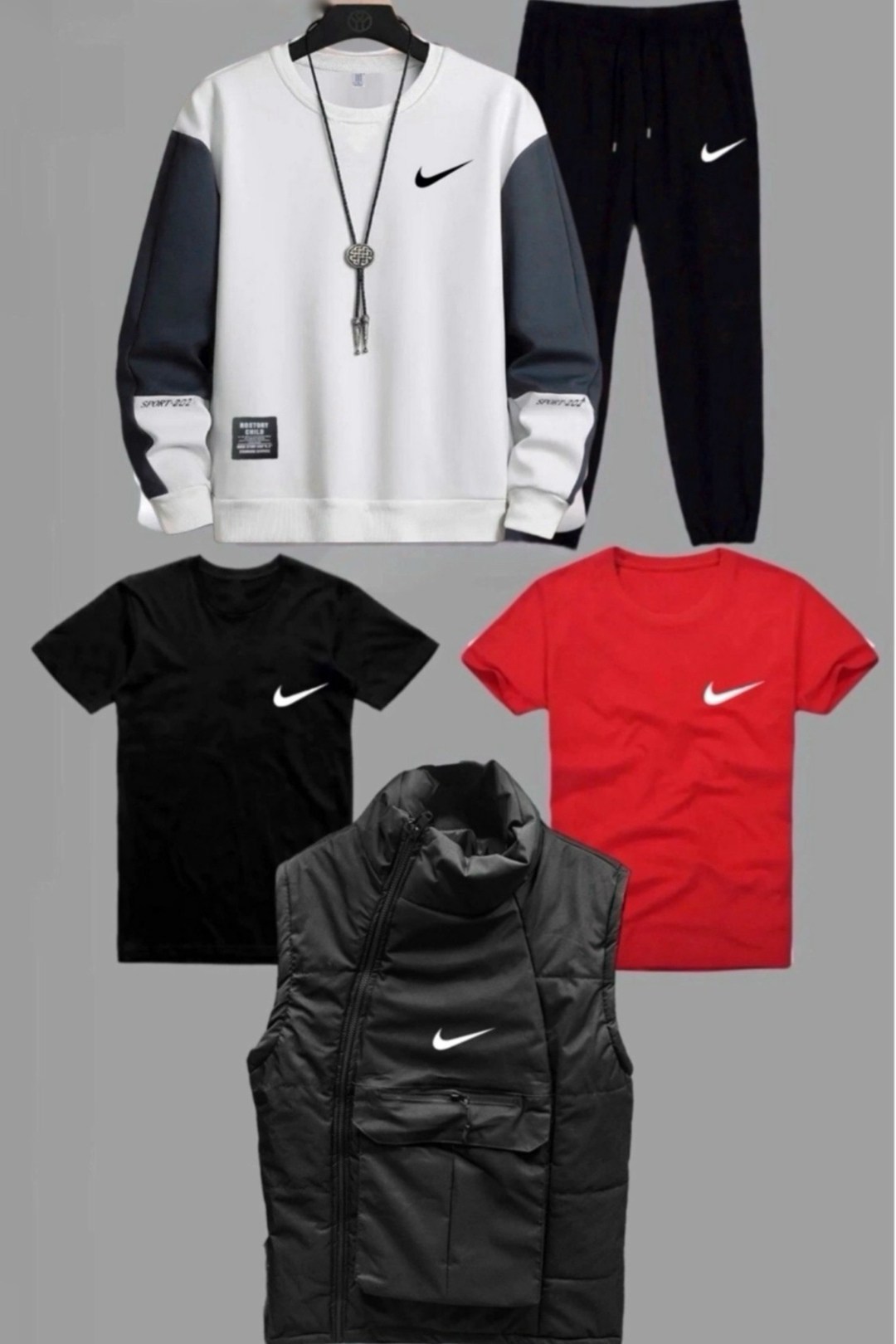 спортивные костюмы nike,комплект спортивного костюма,спортивный костюм 5 в 1,стильные спортивные костюмы,спортивный костюм мужской nike