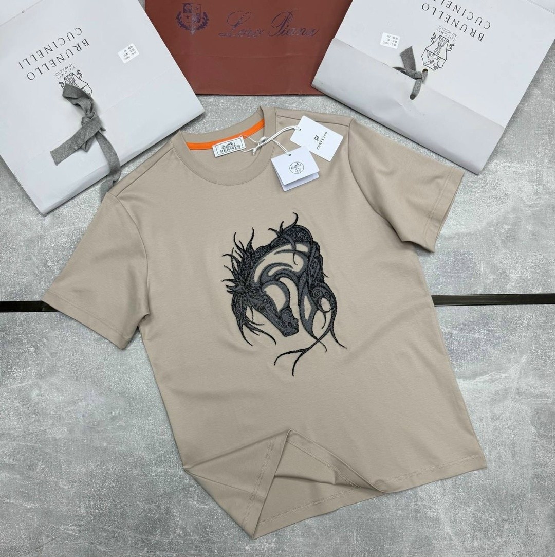 мужская футболка,футболки для мужчин,футболка,футболка hermes,футболки мужские брендовые