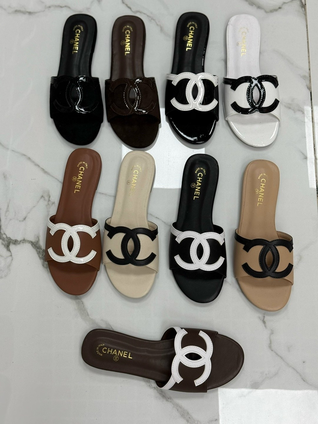 ,шлепанцы chanel,женские шлепанцы,шлепки шанель,шанель