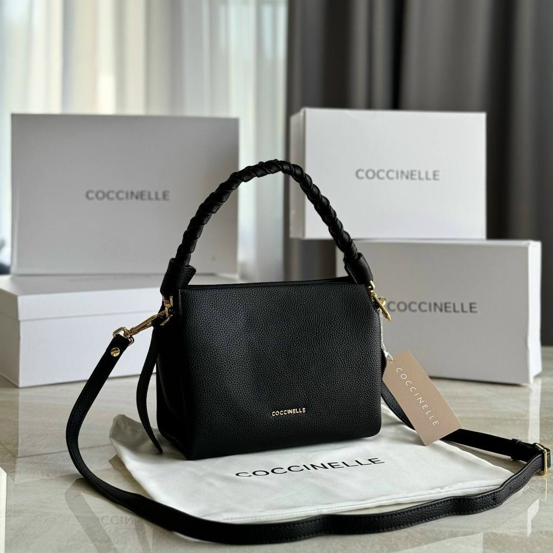 сумка coccinelle,сумка женская coccinelle черная,сумка coccinelle натуральная кожа,сумка из новои коллекции coccinelle,сумка женская coccinelle
